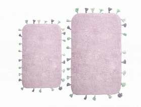 Коврик для ванной LUCCA Pembe (розовый) 60x90