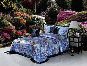 Покрывало Jardin Di Napoli из гобелена с цветами 240x260