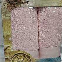 Набор махровых полотенец Korona Style Мила розовый