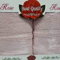 Набор махровых полотенец Korona Style Эмма розовый