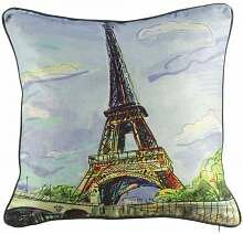 Декоративная подушка Париж "Ада"