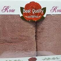 Набор махровых полотенец Korona Style Лори темно-розовый